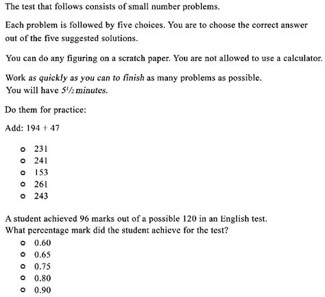 is the numeracy skills test hard|numeracy skills questions and answers.